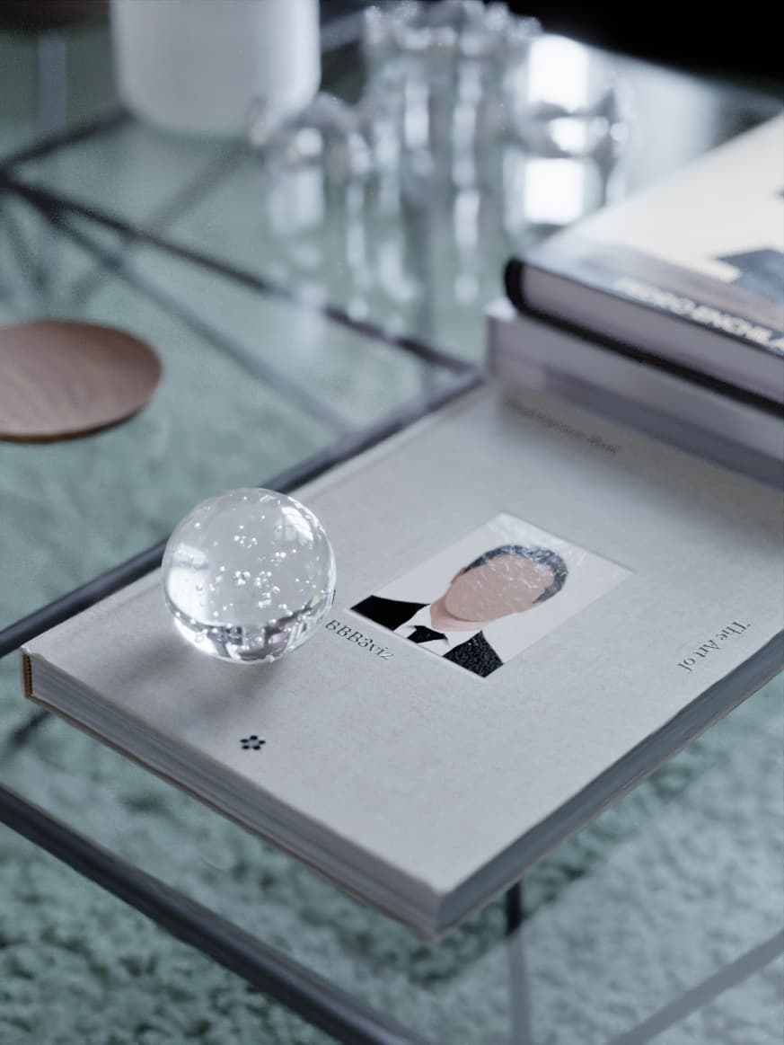 Art Deco apartment — converted archviz scene in Cinema 4D