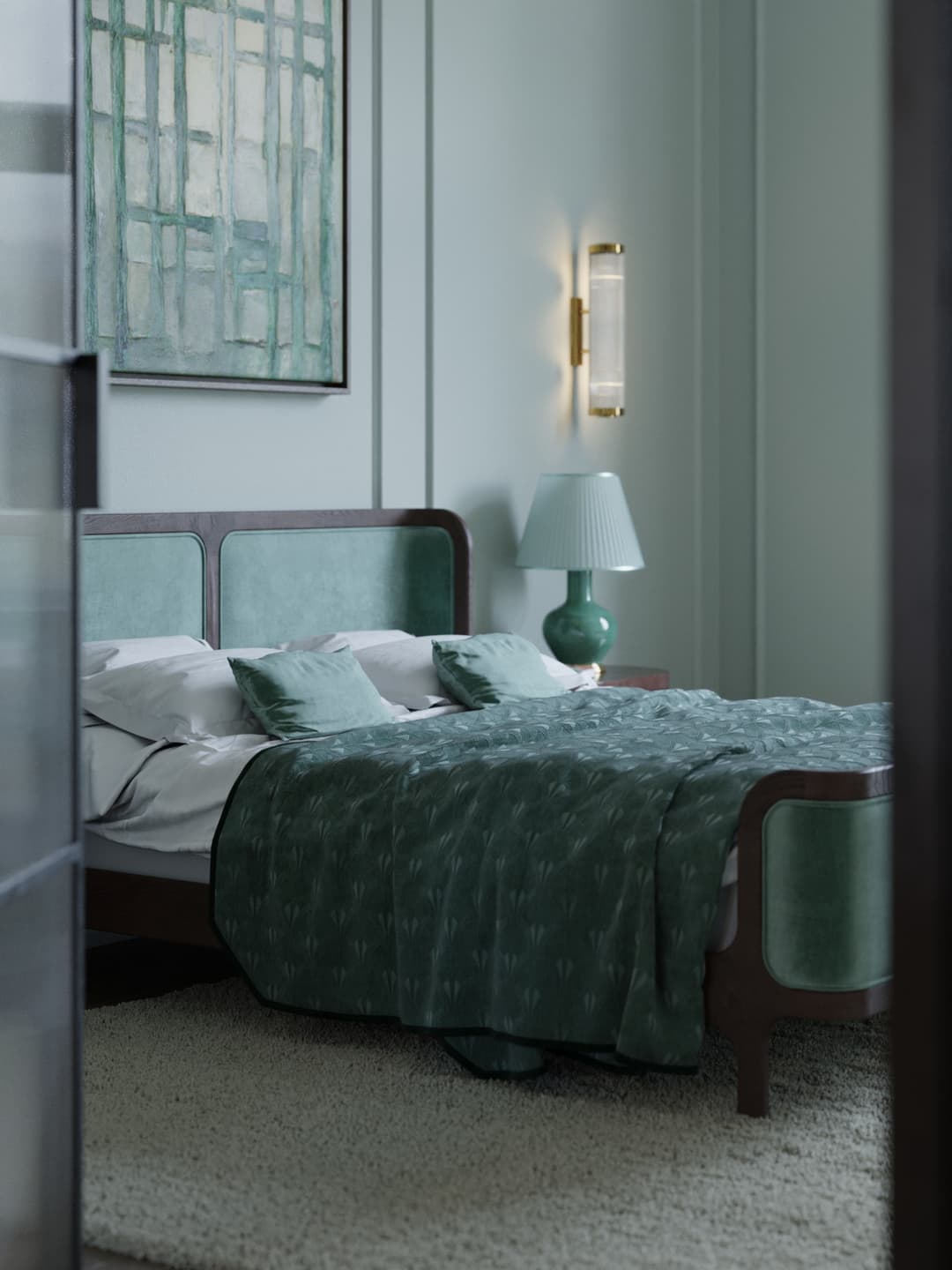 Archviz scene from 3ds Max with Corona materials